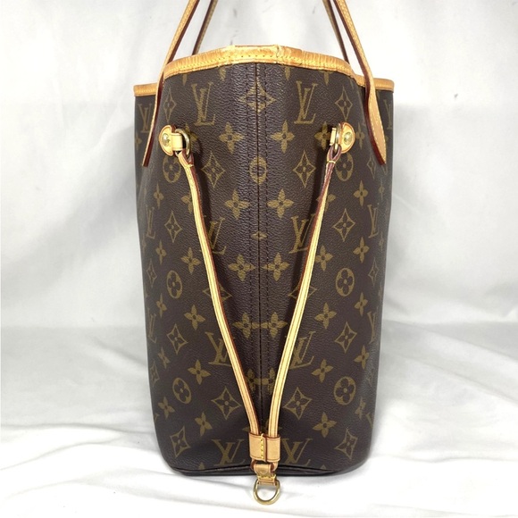 Louis Vuitton Brown Monogram Tote Bag - Picture 3 of 16